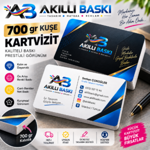 700gr kuşe kağıt kartvizit 02