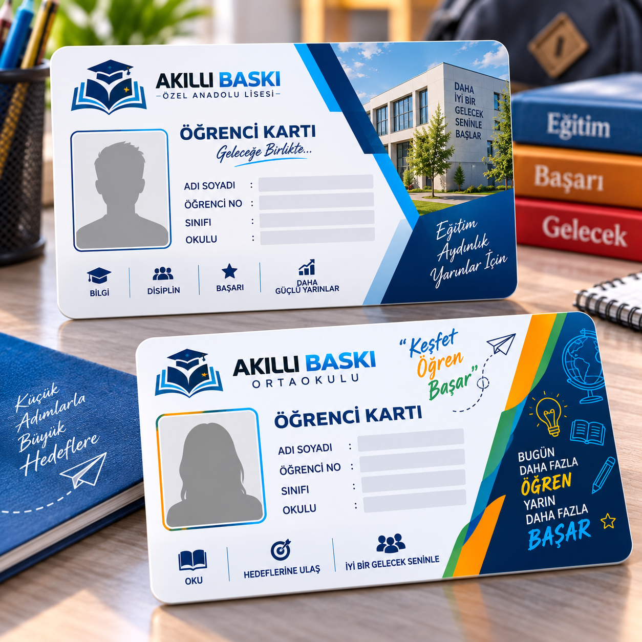 PVC okul kartı