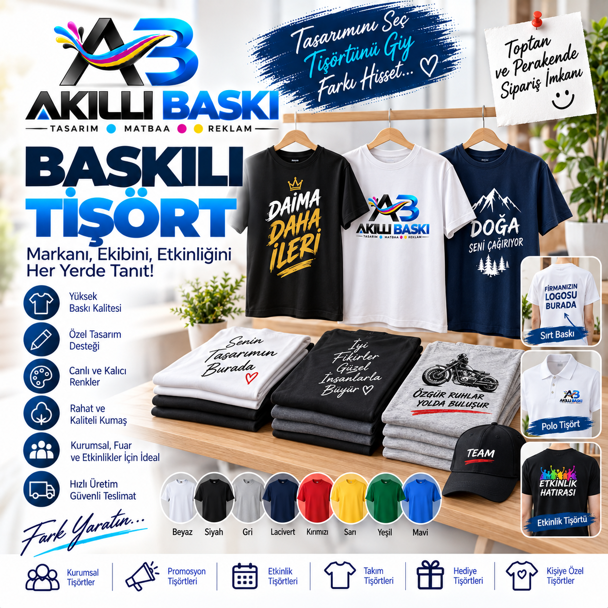 Baskılı Tişört