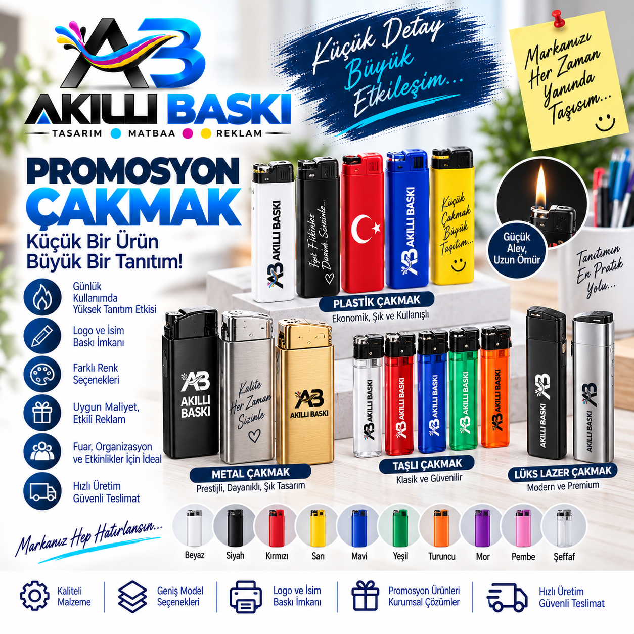 Promosyon Çakmaklar