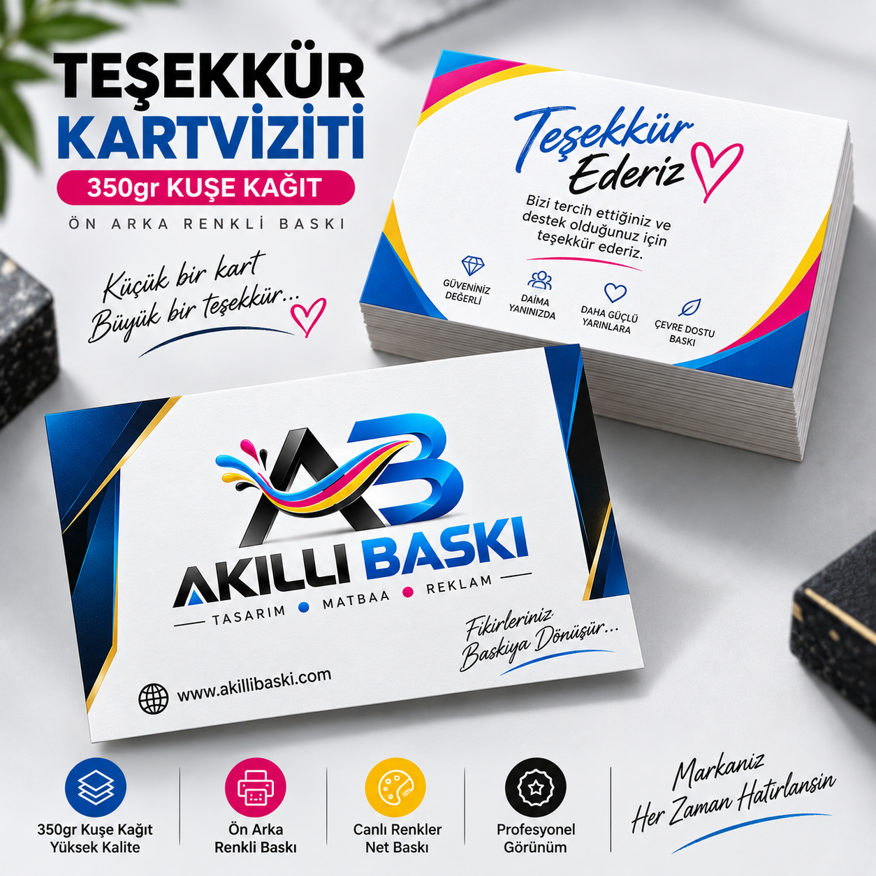 teşekkür kartı