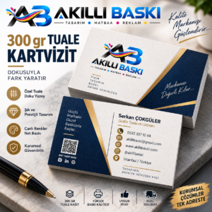 tuale kağıt kartvizit
